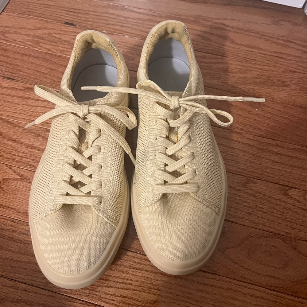 Rothy’s The RS02 Sneaker. Yellow